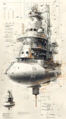 Futuristic of Structural Hovercraft Components Manufacturing