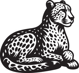cheetah vector ilastration