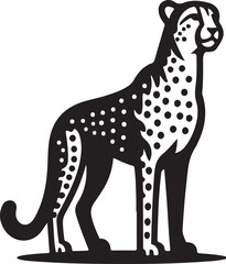 cheetah vector ilastration