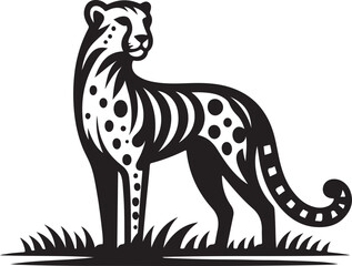 cheetah vector ilastration