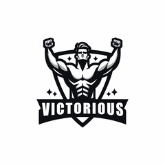 Victorious logo template 
