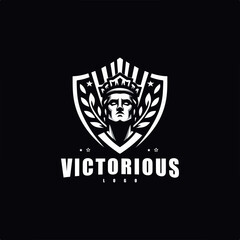 Victorious logo template