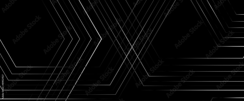 Poster vector black and white geometric pattern seamless pattern diagonal rectangular lines.