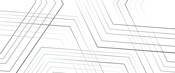 Vector black and white geometric pattern seamless pattern diagonal rectangular lines.	