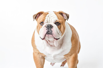Obraz premium English Bulldog Facing Forward