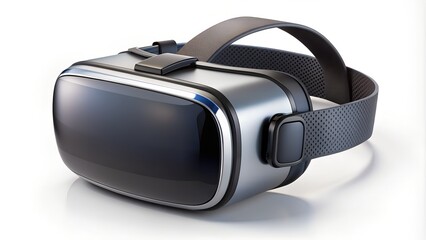 Fototapeta premium virtual reality headsets isolated on a transparent or white background