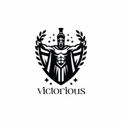 Victorious logo template