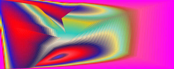 Colorful gradient fluid abstract background for summer