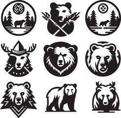 grizly bundle art ilstration