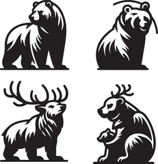 grizly bundle art ilstration