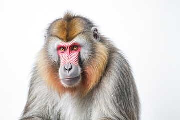 Obraz premium Close-up of a mandrill monkey