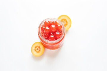 Fototapeta premium Fresh Citrus Smoothie with Berries