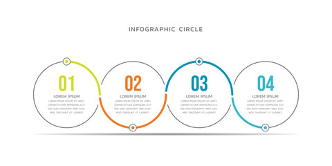 visualization infographic business template modern