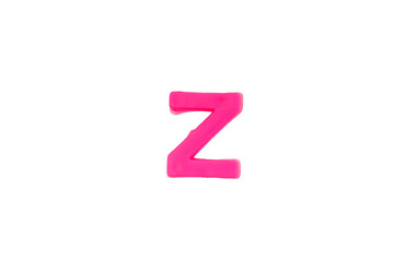 Pink letter 'Z' isolate no white background.png