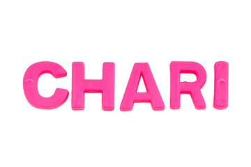 Pink Letters CHARI isolate no white background.png