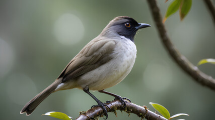 Fototapeta premium AI image generate the bulbul bird