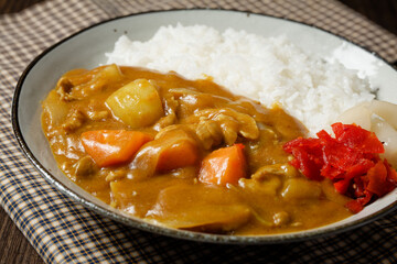 昔風カレーライス
