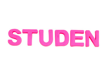 Pink Letters STUDEN isolate no white background.png