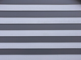 Striped patten background white and grey planks, shed or beach hut 