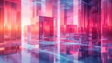 Illustrate the concept of parallel dimensions intersecting in a mirror world