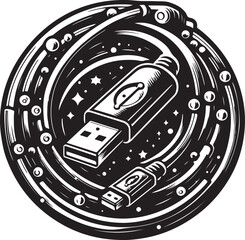 Fototapeta premium USB Cebol