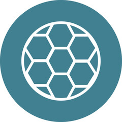 football Flat Icon Design