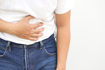 Man's stomach hurts Appendicitis There is a risk of colon cancer.