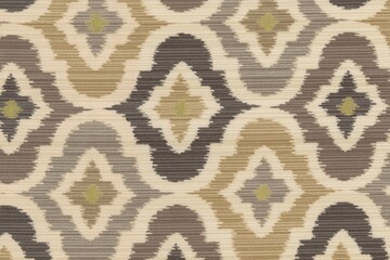 embroidered luxury upholstery fabric texture background close up, detailed light neutral color woven linen backdrop, furniture cloth textile material, modern cotton clothing weave pattern