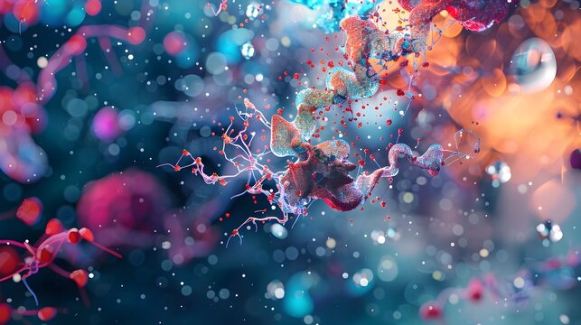 Captivating Visualisation of Proteomics Insights Unveiling Cellular Processes and Disease Mechanisms