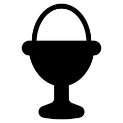 Obraz premium boiled egg icon