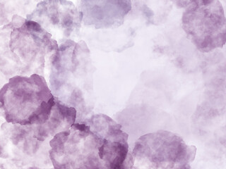 水彩画風の薄い紫の背景、壁紙イメージ