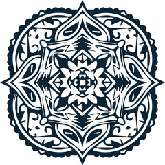 Beautiful mandala art, vector mandala design