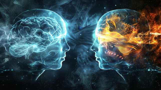 Experience instant emotion sharing through a telepathic link.