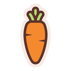 carrot sticker