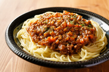 ミートソーススパゲティ