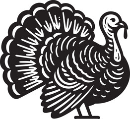 Fototapeta premium turkey vector ilastration