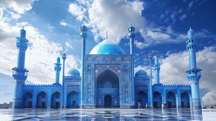  The Blue Mosque, Mazar-i-Sharif (Afghanistan)