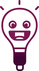 Grimace from a flashlight icon