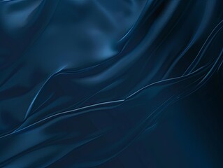 Fototapeta premium Dark Blue Diffused Abstract Minimalist Glossy Background
