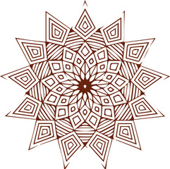Beautiful mandala art, vector mandala design