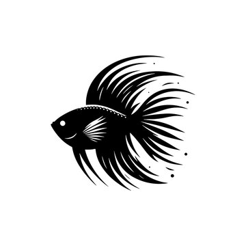 recommend clip art: Professional Angelfish Silhouette for Artistic and Nautical Themes - minimalist angelfish vector
                    