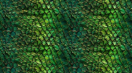 Abstract seamless pattern of reptilian skin texture. Background with scales, snake or crocodile leather print.