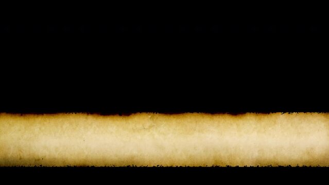 Animated old Paper texture lower third with transparent background, lower third, grunge lower third