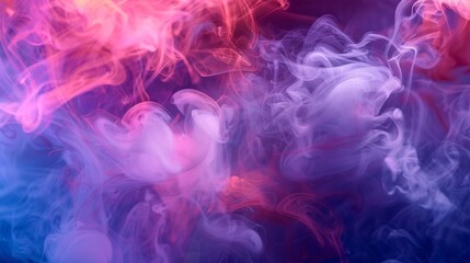 Abstract background with graphic shapes. color and smoke