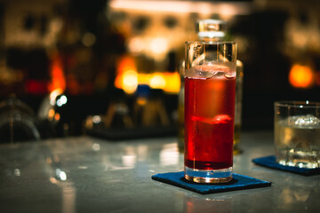 バーで飲むお酒