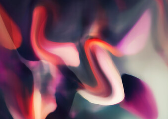 abstract background with a colored dynamic waves blurry background. Illustration suitable for wave...