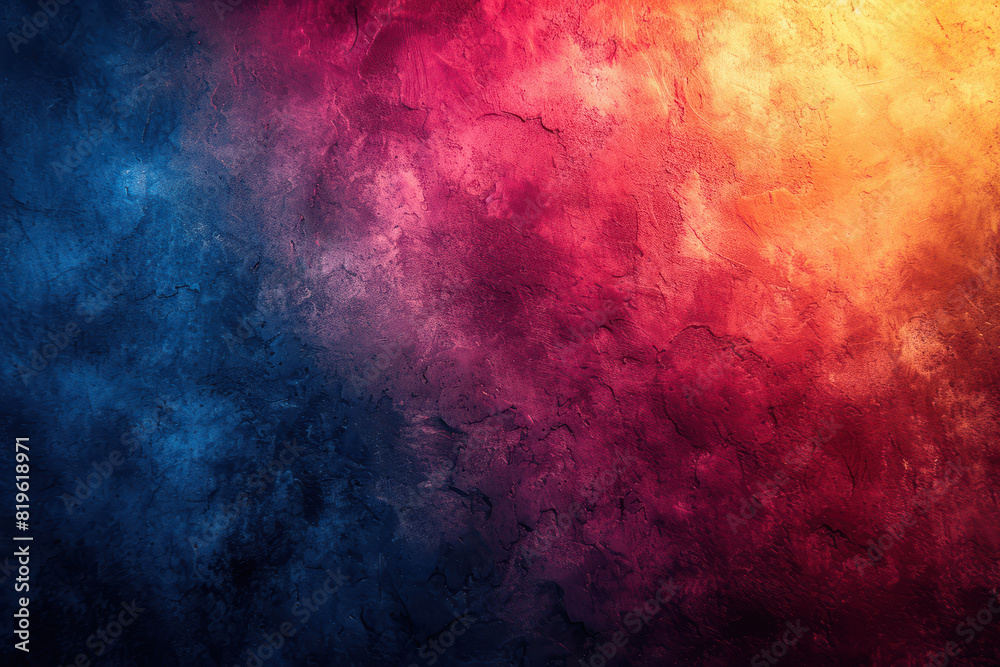 Aufkleber Multicolored Gradient Background Texture extreme closeup. Generative AI