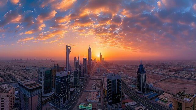 When the weather is good, the sunset is beautiful