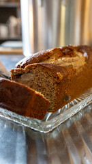 Bananenbrot, gebacken