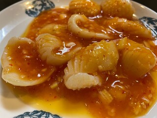 イカチリ イカのチリソース炒め